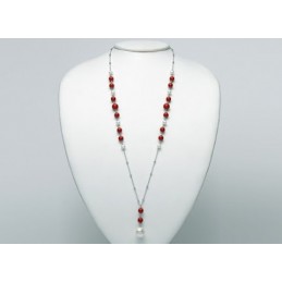 Collana Donna Corallo Rosso...