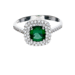Anello con Zirconi Colorati...