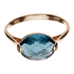 Anello con Zirconi Colorati...