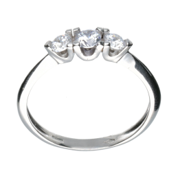 Anello Trilogy con Zirconi...