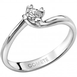 Anello Solitario Comete...