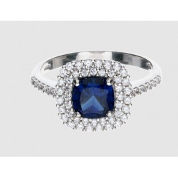 Anello con Zirconi in Oro...