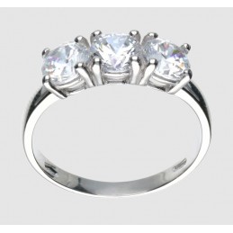 Anello Trilogy con Zirconi...