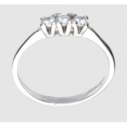 Anello Trilogy con Zirconi...