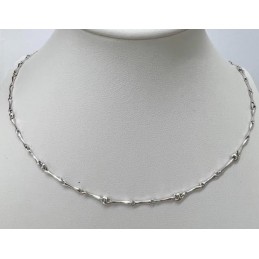 Boccadamo Collana Angelo Mio TRGR07 - Gioiello In Bronzo Rodiato Con Zirconi E Ciondolo Cuore, Lunghezza Regolabile