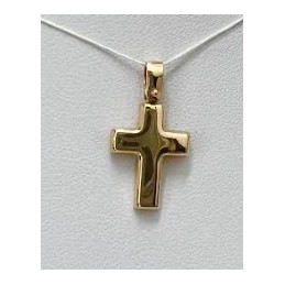 Ciondolo Croce in oro 18 KT...