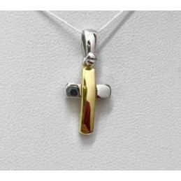 Ciondolo Croce in oro 18 KT...