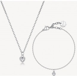 Set collana e bracciale...