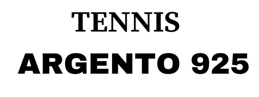 Tennis Argento 925